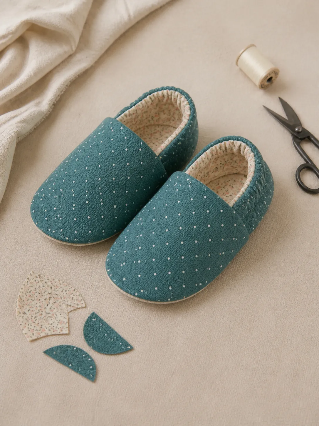 Sapatinhos de bebê prontos para vender